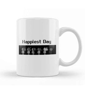 Happiest Day Fnaf Game Kupa Bardak Porselen