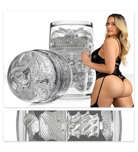 Quickshot Mia Malkova Çift Taraflı Anal ve Vajinal Mastürbatör