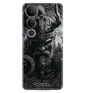 Vivo V50 Lite Kılıf Boutique Baskılı Resimli Viking Pcode -012