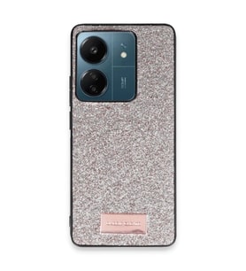 Onegif Xiaomi Redmi 13C Bright Simli Kapak - Gold