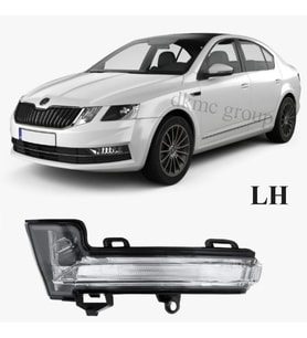 OCTAVİA SEDAN 2017-2020 MODEL ARASI UYUMLU SOL SÜRÜCÜ TARAFI DIŞ AYNA SİNYALİ