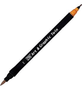 Zig Art & Graphic Twin Marker Çizim Kalemi 16 Gold Ochre 