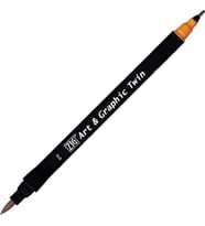 Zig Art & Graphic Twin Marker Çizim Kalemi 16 Gold Ochre 