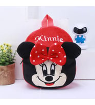 Minnie Mouse Peluş Sırt Çantası 22 Cm