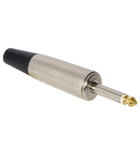 6.3 Mm Canon Tip Gold Nikel Mono  Gitar Jack