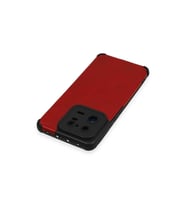 Xiaomi Mi 13 Pro Kılıf Loop Deri Silikon - Kırmızı
