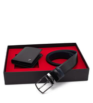 Pierre Cardin Çift Yönlü Deri Kemer & Cüzdan İkili Set PCCİFT01SL-1335A2C