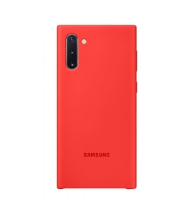 Galaxy Note 10 ile Uyumlu Silikon Kılıf Kırmızı EF-PN970TREGWW