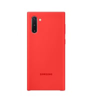 Galaxy Note 10 ile Uyumlu Silikon Kılıf Kırmızı EF-PN970TREGWW