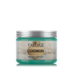 COSMOS DOĞAL MAT SERAMİK EFEKT CS-09 NANE YEŞİLİ 150ML