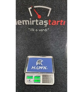 Hawk Fiyat Hesaplamalı Terazi ve Adet Sayıcı 40kg 2gr, 2 Yıl Garanti