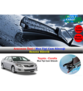 Toyota Corolla Muz Silecek Takımı 2007-2012
