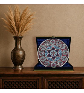 e38 EL İŞÇİLİĞİ ÇİNİ TABAK 25 CM - 6672