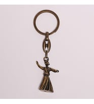 BRONZ MEVLANA FİGÜRLÜ KROM ANAHTARLIK-ANAH250