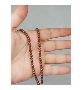 Hematit Taşı 3.5*4mm Dizi (52328)