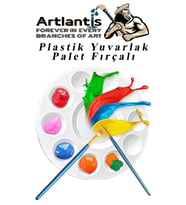 Guaj Boya 12 Renk 20 Ml Şişe 1 Paket 12 Li Guaj Boya Seti ve Yuvarlak Resim Paleti Fırçalı 1 Paket 10 Hazneli Boya Paleti Sanatsal Boyalar İçin Palet Guaj Boya (Karışık)