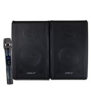 Shile Kx-2 El Mikrofonlu Kumandalı Şarjlı Usb Sd Bluetooth Taşınabilir Hoparlör Taşınabilir Anfi