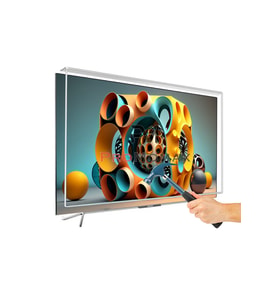 43" Inç 109 Ekran 4k Uyumlu Şeffaf Ultra Dayanıklı Tv Ekran Koruyucu Tv Screen Protector