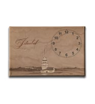 İstanbul  Saatli  Tablo SATY107