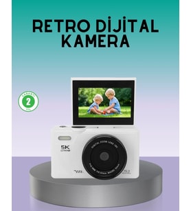 Wifi Bağlantılı 5k Ultra Hd Dijital Kamera 75mp Otofokus