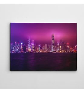Hong Kong Kanvas Tablo
