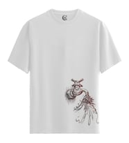Ink Faucet - %100 Pamuklu Erkek Beyaz Tişört - Premium Quality (Siyah - Beyaz)