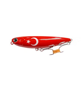 ima Pugachev s Cobra 90mm 12gr Su Üstü Yem Z2909 Turkish Flag