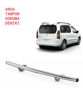 PEUGEOT PARTNER ARKA TAMPON DEMİRİ 2008 2009 2010 2011 2012 2013 2014 2015 2016 2017 2018 2019
