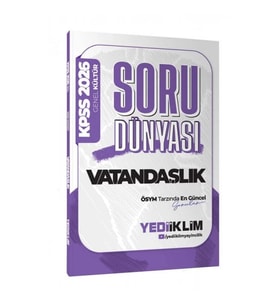 Kpss 2026 Vatandaşlık Gk Soru Dünyası Yediiklim