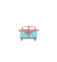 Mordino Hippi Minibüs Büyük Pin (Karışık)