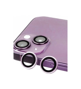 Apple iPhone 14 Plus Raze Metal Kamera Lens - Mor
