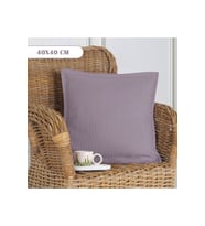 Örgü Desenli Pike Yastık Kılıfı 40x40 ( 1 Adet )