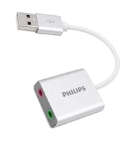 Swr1656Y/93 Usb Harici Stereo Ses Kartı Dönüştürücü Adaptör 3.5Mm Mikrofon Hoparlör Çıkışlı