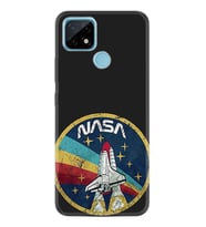 Realme C11 C21 C21Y C25Y C11 2021 Kılıf Desemli Silikon Nasa 1326