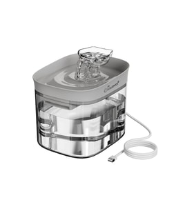 Kiwi Tiny Pets KPF-10551 Sessiz Otomatik Pet Su Çeşmesi 1,8 L Sessiz Motor Yıkanabilir Filtre