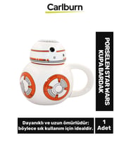 Özel Tasarım Dekoratif Şık Hediyelik Porselen Star Wars Kupa Bardak 13*14 Cm