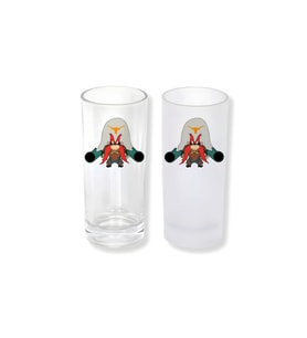 Ghostbastır Design Yosamite Sam Buzlu / Buzsuz Seçenekli Rakı Bardağı – 1 Adet Şık Sunum Bardağı 074
