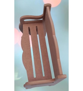Hobi ERDL 90054 Dekoratif Model BanK Tipi Havluluk HAM Ahşap MDF El Yapımı