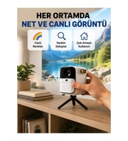 Hafif ve Taşınabilir Projektör – 750 Gram, Mobil Kullanım İçin Uygun
