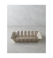 Karbon Çelik Dikdörtgen Fırın Kabı 38x27 cm Şampanya Renk