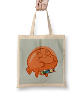 Amazing World Of Gumball Darwin Fan Art Bez Çanta Uzun Saplı
