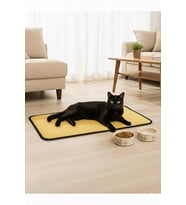 Yumuşak Çift Kat Süngerli Kedi Matı, Paraşüt Kumaş, Yıkanabilir