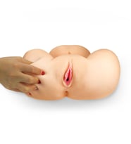 Kolay Temizlenmesi İçin Tahliye Delikli Gerçekçi Gerçek Boyutlarda 4 Kg Kalça Mastürbatör
