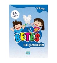 TALAS ÇOCUK YAYINLARI OKUL ÖNCESİ 5-6 YAŞ, BETES İLK ÇİZGİLERİM