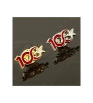 Cumhuriyetin 100. Yılına Özel Yaka Rozet (Gümüş)