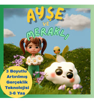 Ayşe ve Meraklı Çiçek Ekiyor Çocuk Kitabı