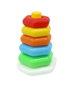Kiki 18 cm 7 Parça Filede Eğitici Halkalar 0000