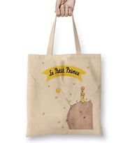 Küçük Prens Le Petit Prince Bez Çanta Uzun Saplı