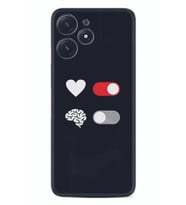Xiaomi Poco M6 Pro 5G Kılıf Silikon Desen Özel Seri Love Brain 1722