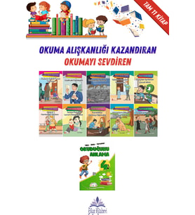 4. Sınıf Okuma Alışkanlığı Kazandıran Okumayı Sevdiren Tam 11 Kitap -4